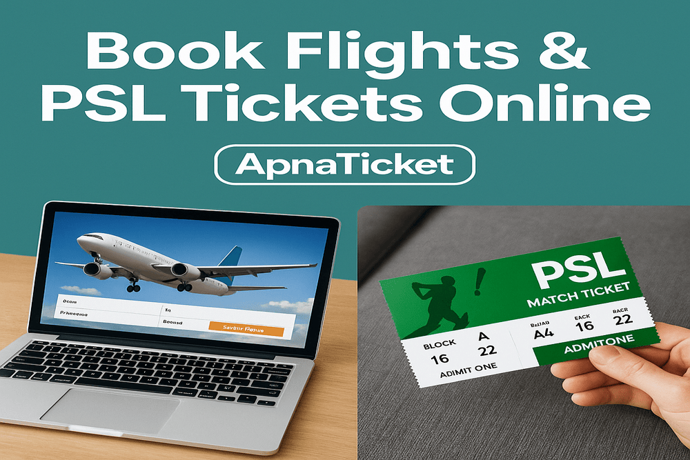 Book Flights & PSL Tickets Online | ApnaTicket – Trusted Travel Agency