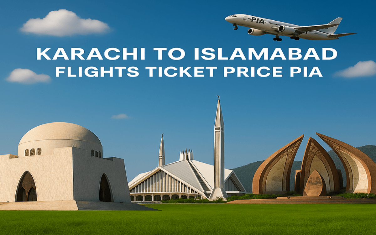 Karachi to Islamabad Flights Ticket Price PIA