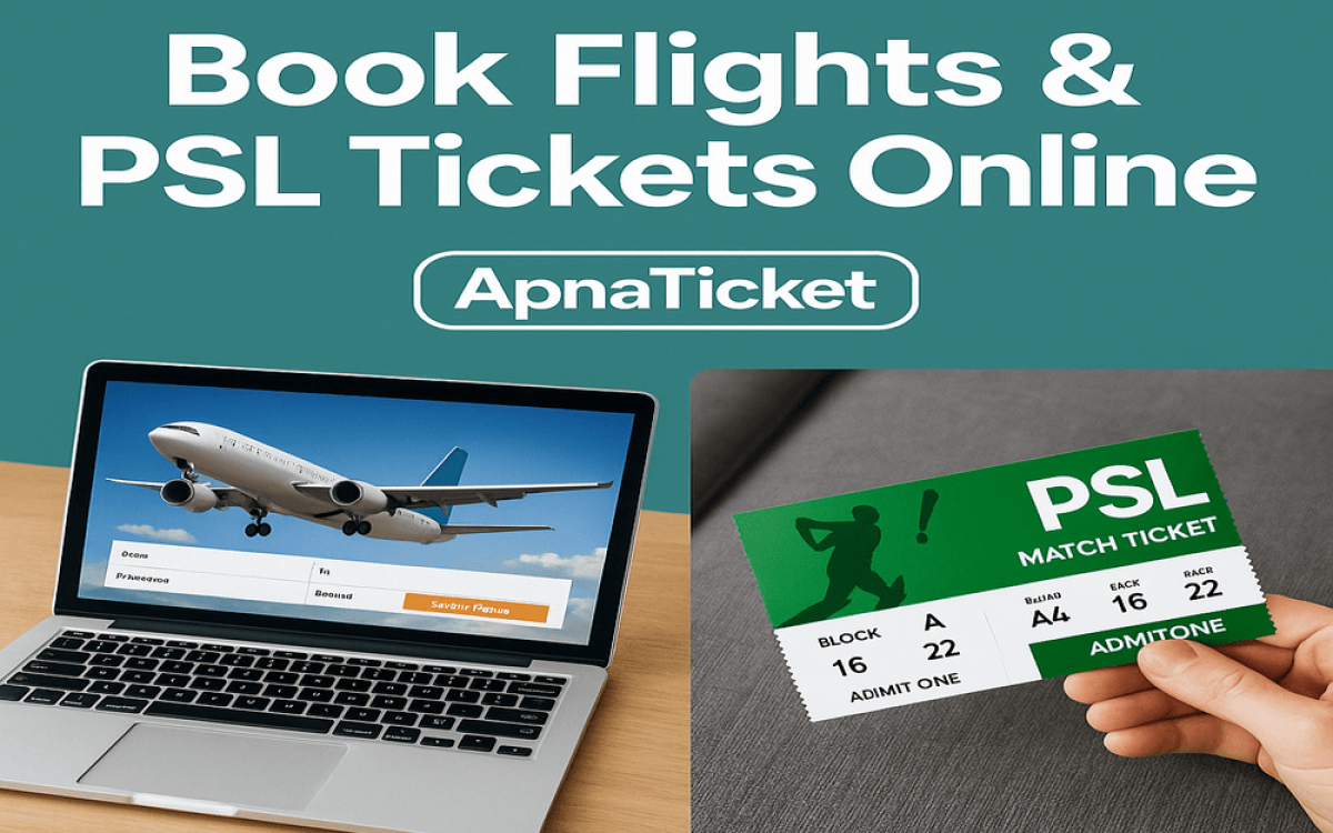 Book Flights & PSL Tickets Online | ApnaTicket – Trusted Travel Agency